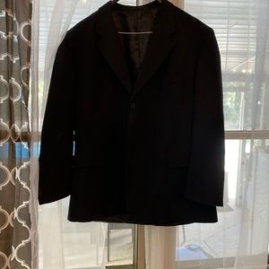 Men’s 50L black blazer Kilburne & Finch